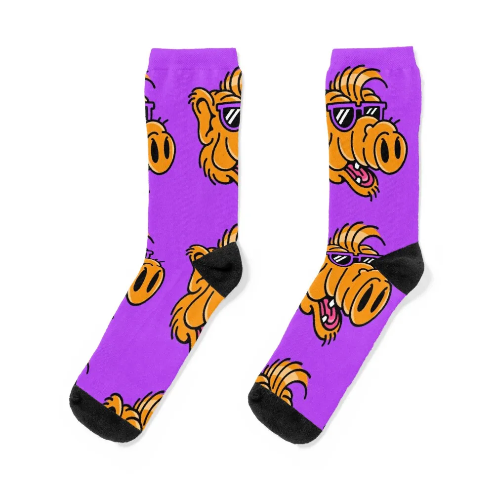

ALF is cool! Socks anti slip football gym Socks Women's Men's