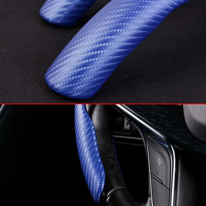 Pour Peugeot 208 e208 2020 2021 2022 housse de volant de voiture mignon en  fibre de carbone PU cuir filles accessoires Auto intérieur Coche -  AliExpress