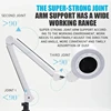 Professional 4blanc Client Oem Two-in-one Shadowless Lamp Nail Dust Collector For Nail Salon 5