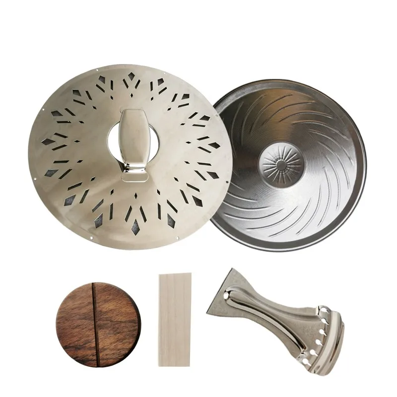 

Полноразмерная резонаторная гитарная пластина Aiersi с одним конусом, хвостовиком, печеньем и седлом