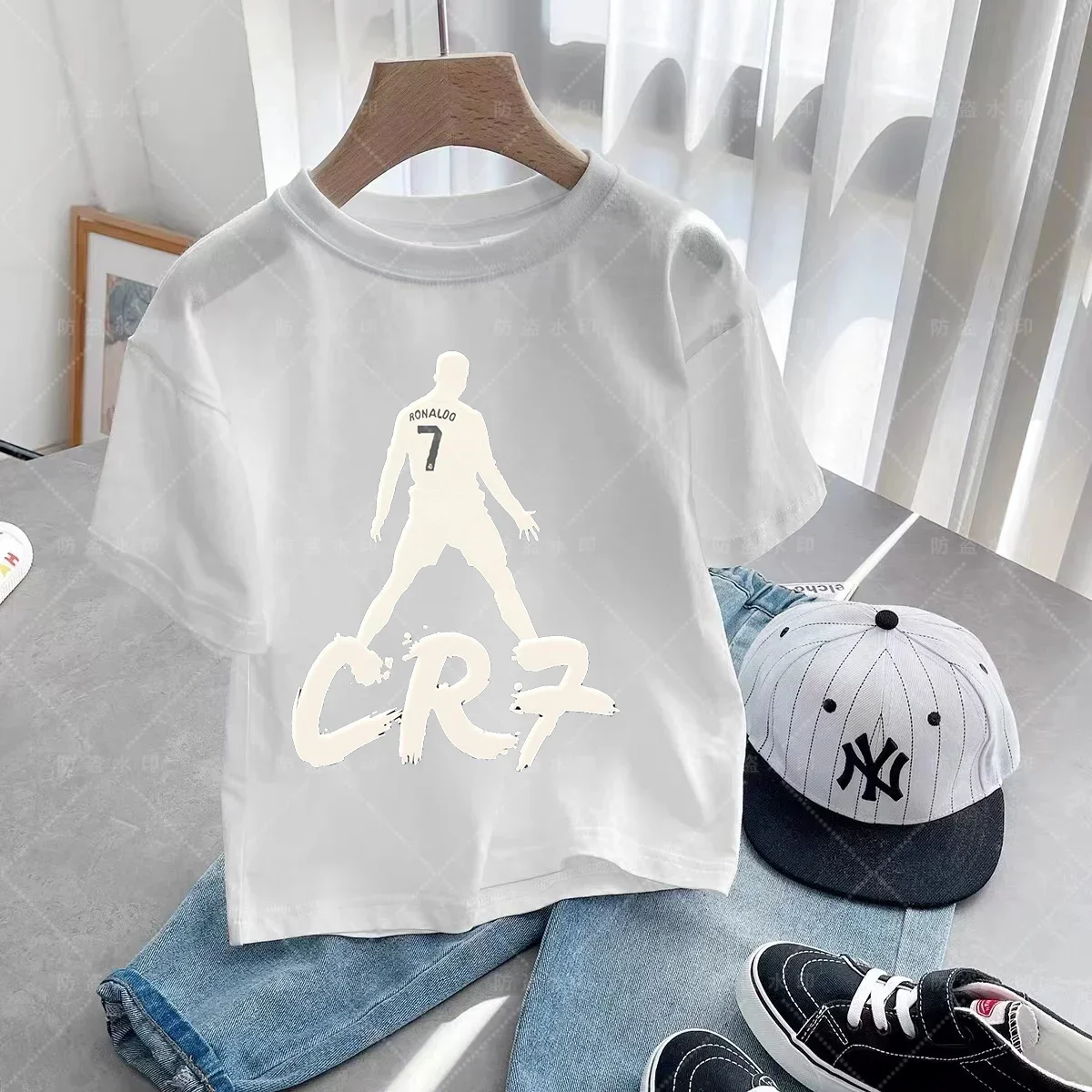 Summer Cotton Cristiano Ronaldo Kids T-shirt - Outdoor Casual Sports Tee