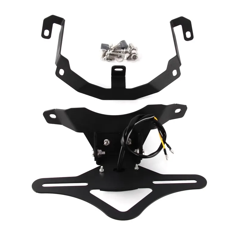 CFMOTO 800nk NK800 2023 2024 오토바이 미등 번호판 홀더 브래킷 깔끔한 펜더 제거기 테일 신호 램프 플레이트