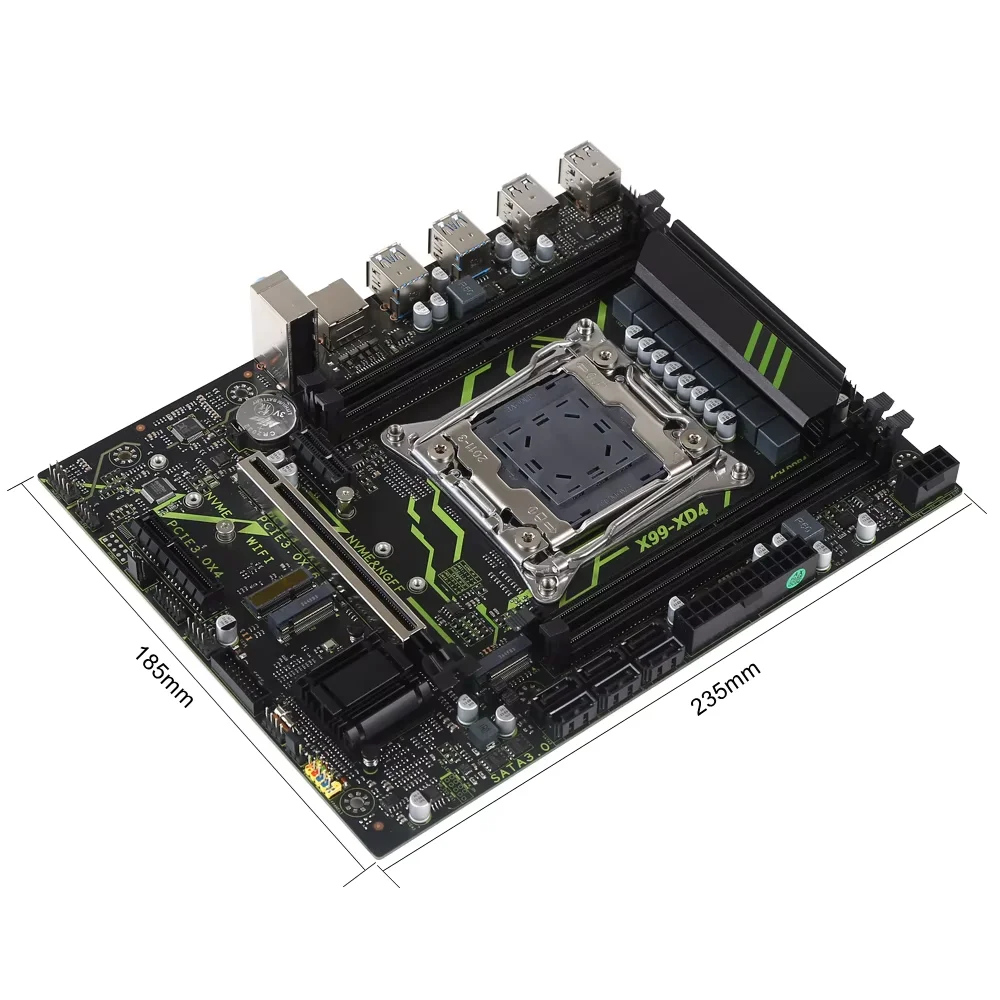 Xeon-マザーボードx99,lga 2011-3 e5 2680 v4,16GB,2666mhz,ddr4