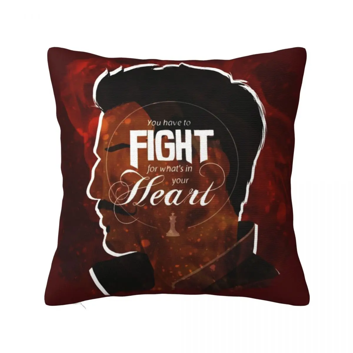 

Dorian - Fight For What's In You Heart Throw Pillow Sofa Cushions Decorative Cover For Living Room Bed pillowcases