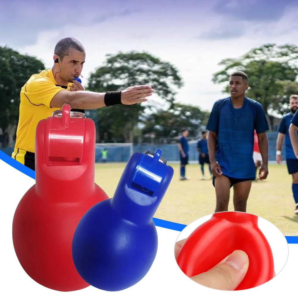 Sport whistle sports whistle soccer whistle Hand Squeeze Whistle Sports Whistle Handheld Safety Survival for Indoor Outdoor Home School Sports