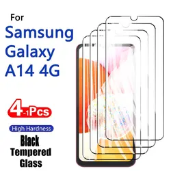 Tempered Glass Screen Protector - Premium 9H Hardness, Anti - Scratch, Case - Friendly, 6.6 Display, Fingerprint Resistant - 1pcs (Black)