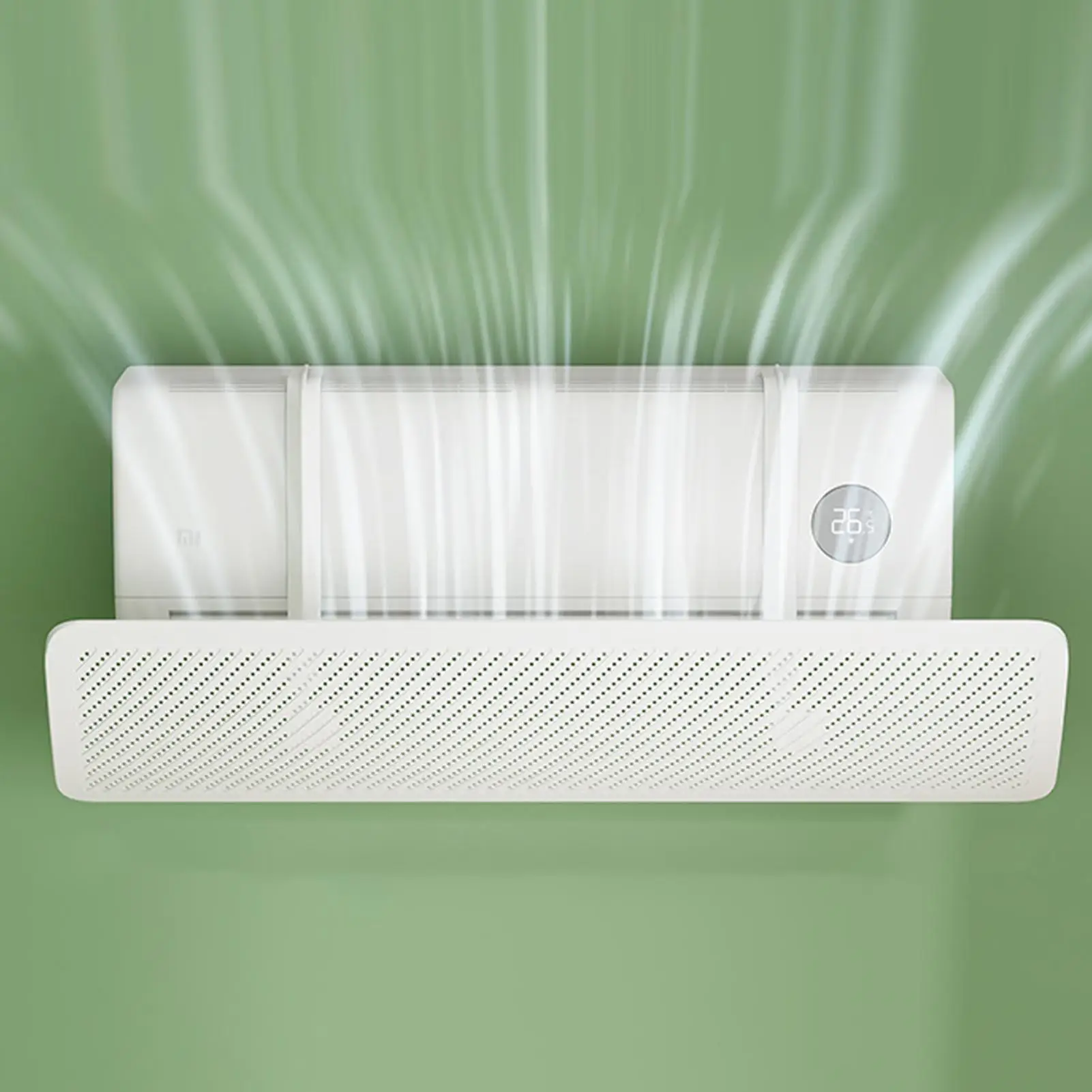 Adjustable Air Vent Deflector Anti-Direct Blow Air Guide Panel AC Vent Deflector Conditioner Baffle  Wall-mounted wind shield