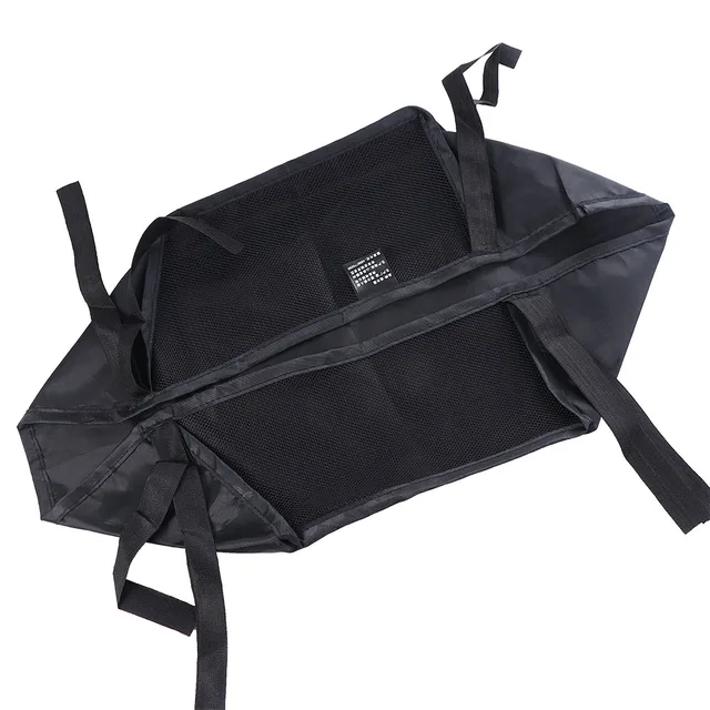 Cestino Per Passeggino In Tessuto Oxford - 30x30x10 Cm, Leggero E Resistente | Borsa Organizer Con Ganci - Foto 2