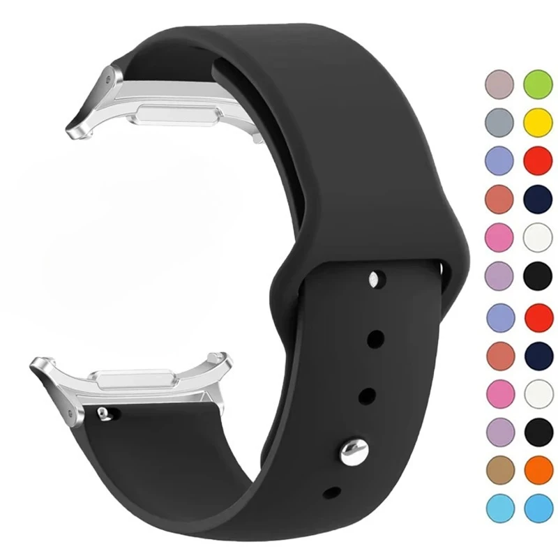 Premium Silicone Sport Band Strap - Universal Smartwatch Wristband Accessory