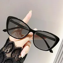 Luxury Cat Eye UV - Resistant Sunglasses - -1.5 (Black frame)