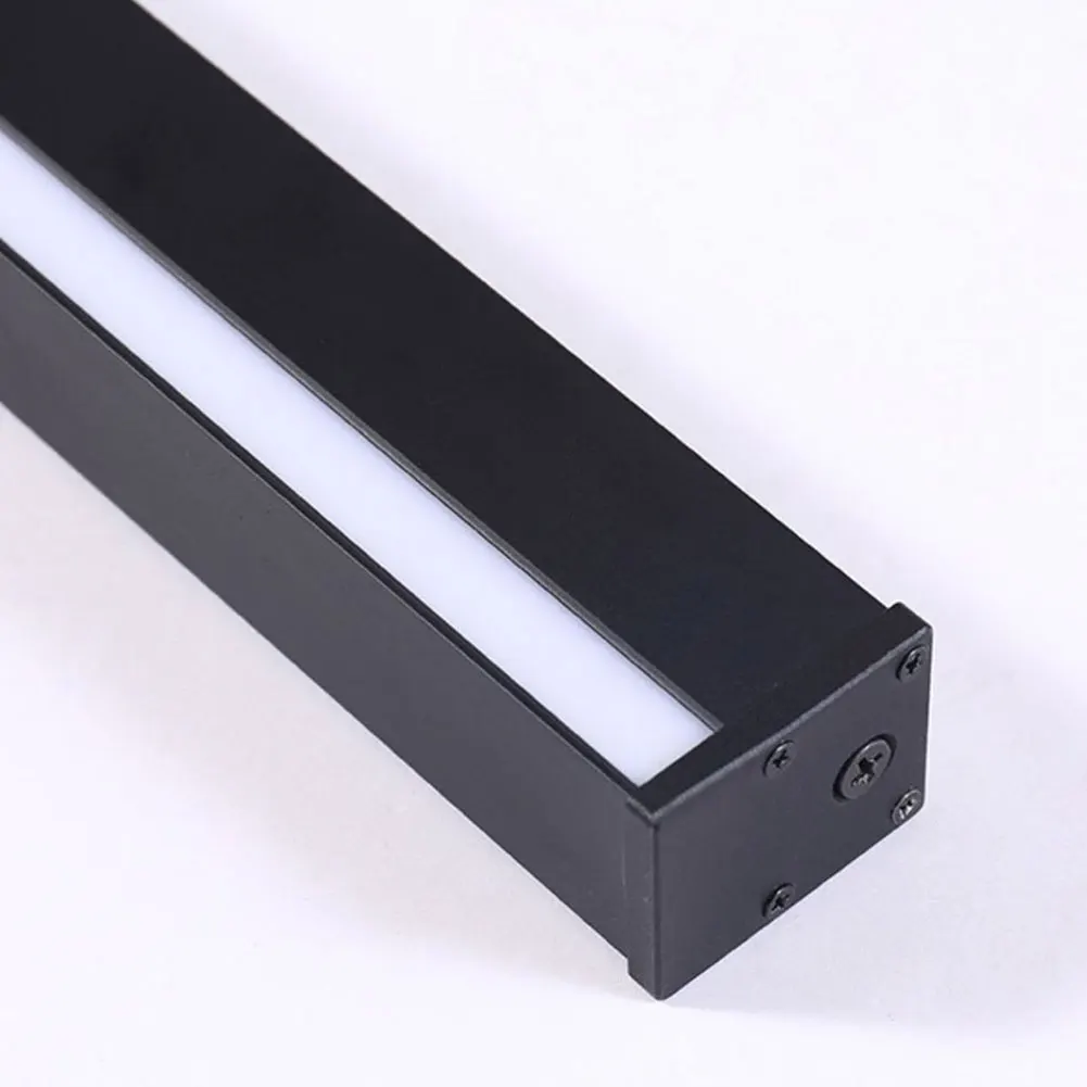 LED Long Strip Wall Lamp Bedside Hall Aisle Staircase Lighting Modern Simple Background Line Art Wall Lights for Indoor Bedroom — view 5