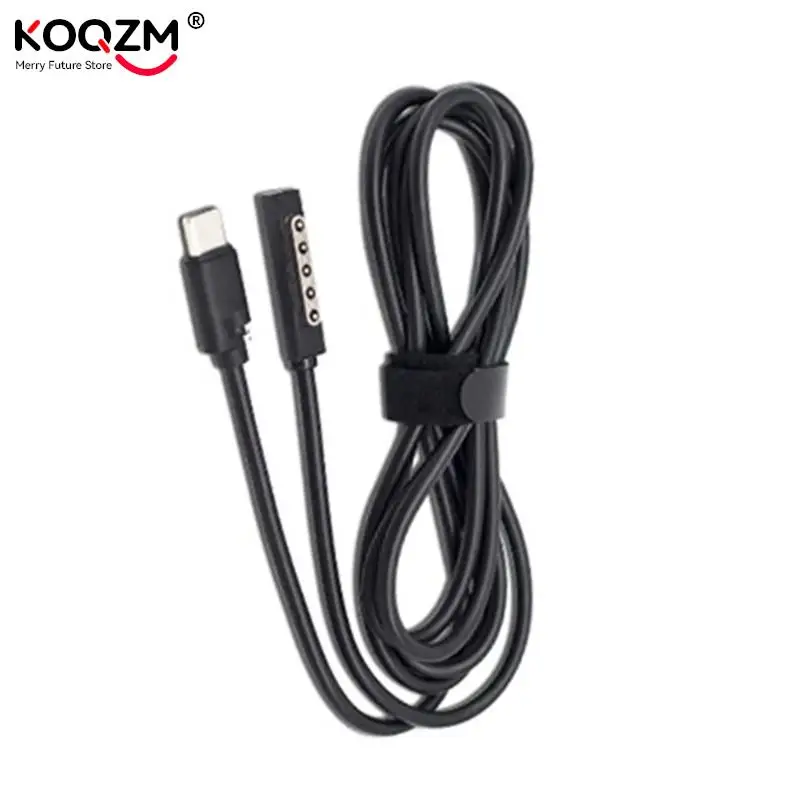 Type C Power Supply Charger Adapter USB-C Fast Charging Cable 1.5m for Microsoft Surface Pro 1 2 Tablet PD Charging