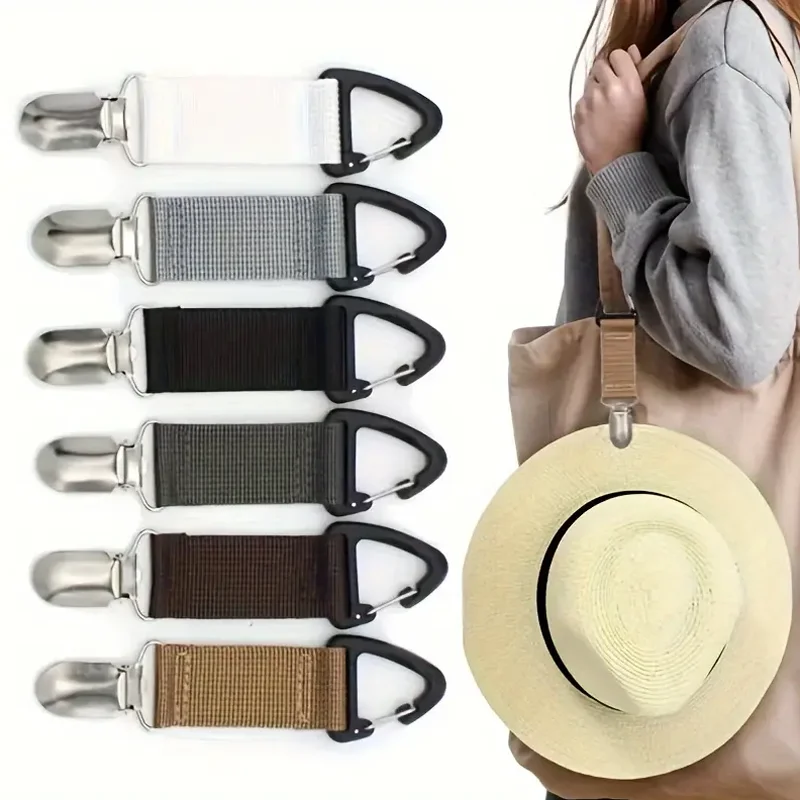 Outdoor travel straw hat clip portable hat clip multi-purpose outdoor storage clip Outdoor travel straw hat clip portable hat clip multi-purpose outdoor storage clip