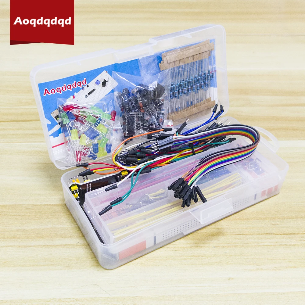 Breadboard Arduino Starter Kit  Arduino Uno Diy Starter Kit - Kit Arduino  Set R3 Diy - Aliexpress