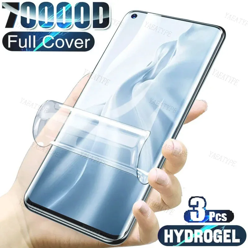 

3PCS Full Cover Hydrogel Film For Huawei Nova 11i 11 10 9 8i 7 6 SE 7i 5T 5 5i 4 4e 3e 3i Screen Protector Protective Film