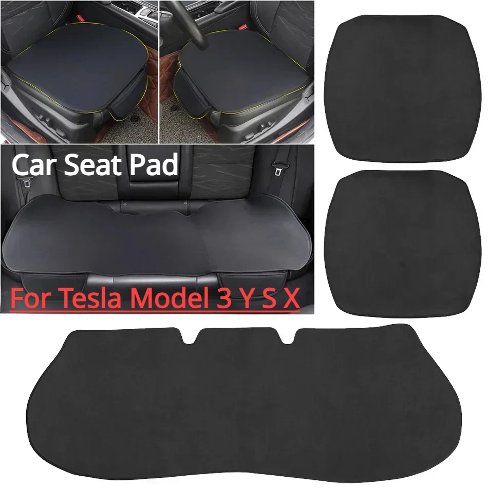 

Чехол для автомобильного сиденья Tesla Model 3 Y S X, чехол для основного водителя Co-pilot, подушка для переднего и заднего сиденья, защитные коврики, аксессуары для интерьера автомобиля