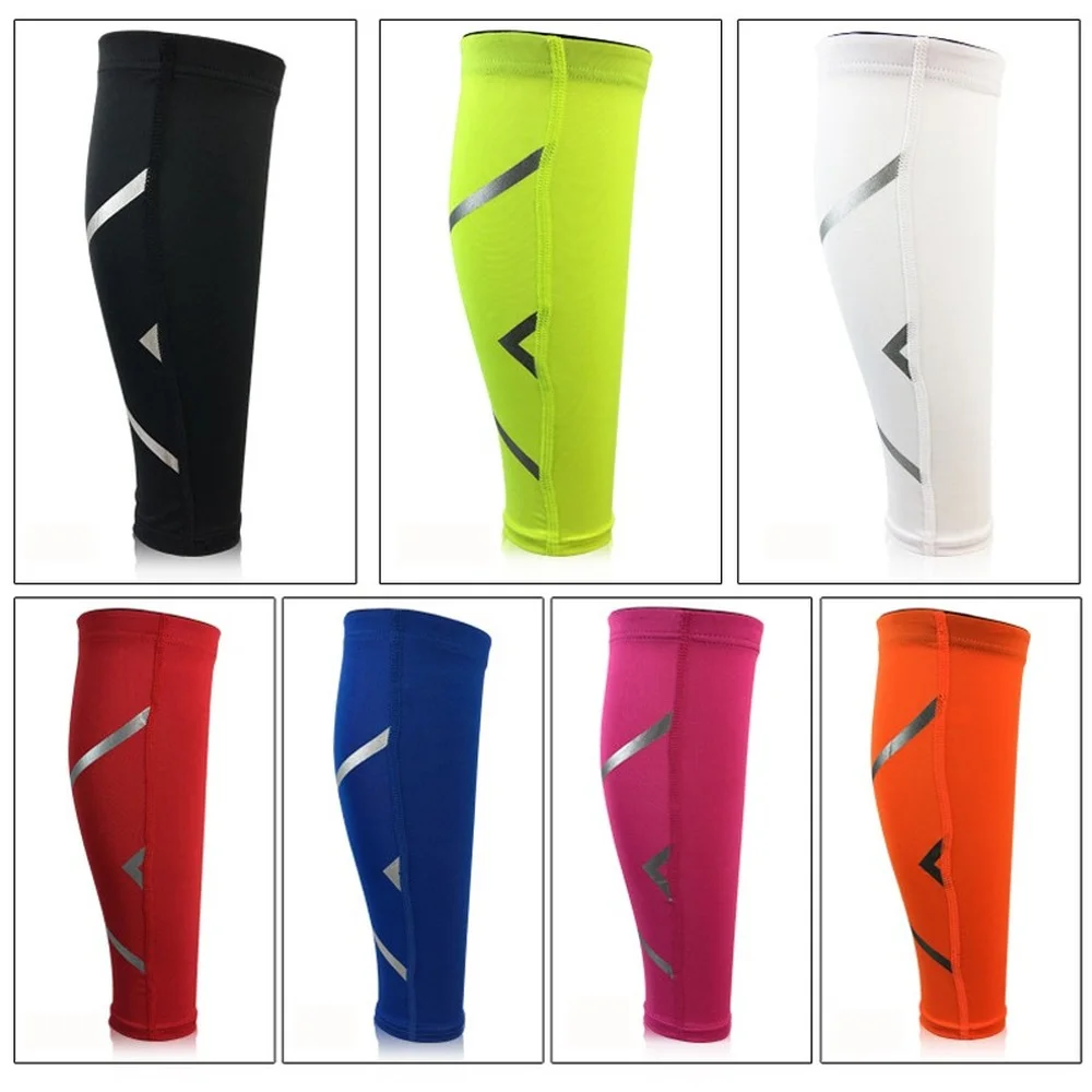 Sports Shin Guard Calf Compression Sleeves Leg Shin Compression Sleeves for Runners Cyclist Splint Blood Circulation 1Piece