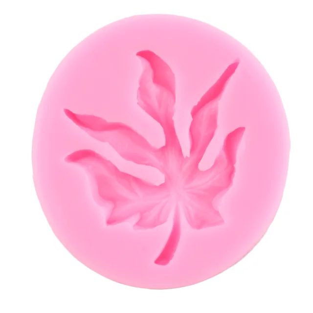 Juharlevél Szilikon Penész Fondant Sütemény Díszítő Szerszámok Diy Cupcake Topper Csokoládé Gumpast Cukorkás Agyag Öntőformák - Image 4