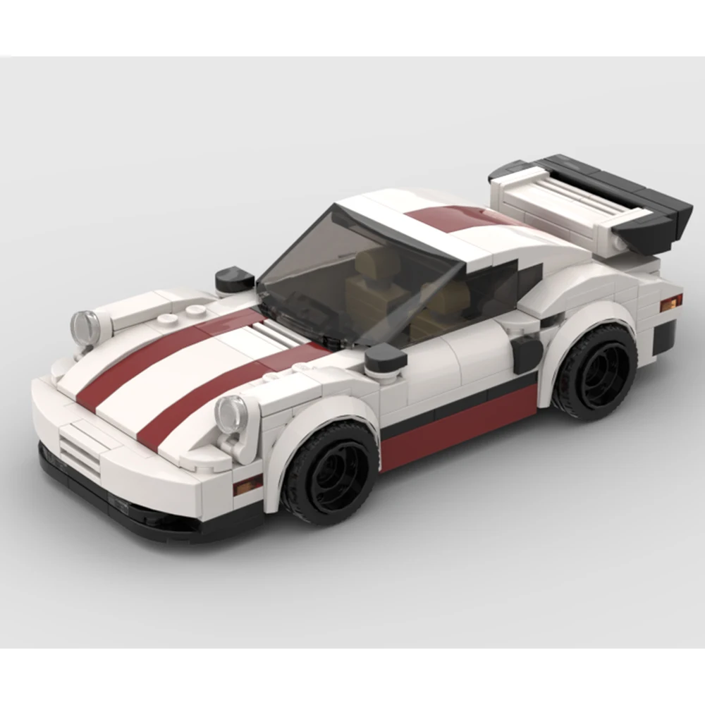 

243 шт., Детский конструктор MOC Speed Champion City, классический автомобиль