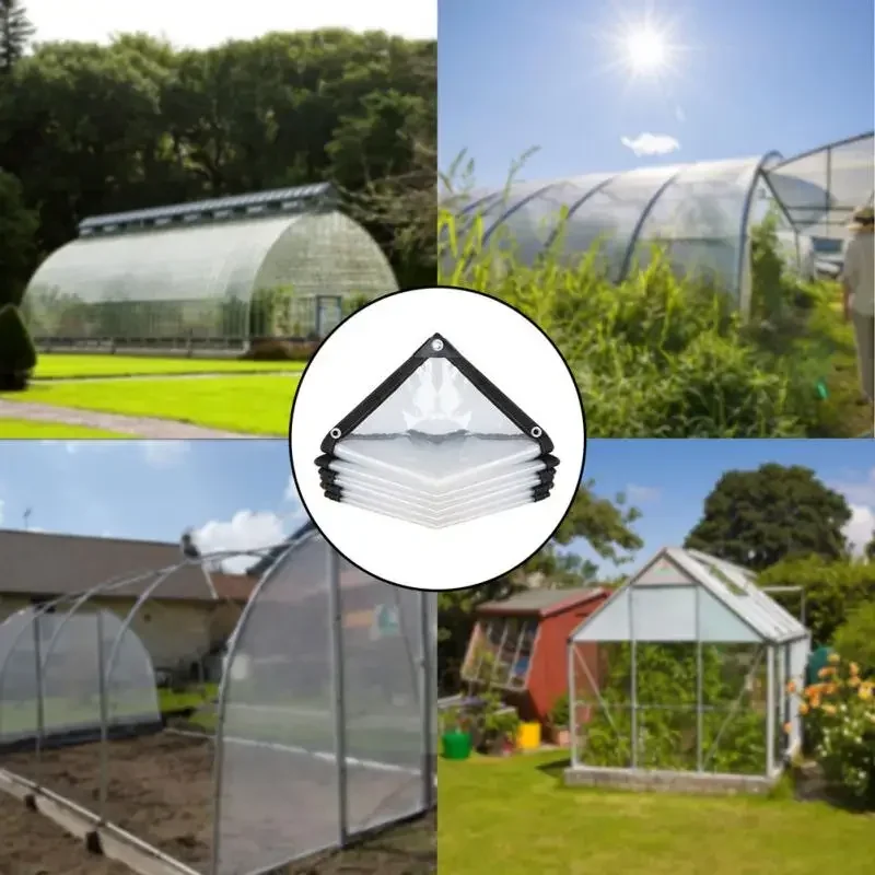 Transparent rainproof shading cloth tarpaulin Lightweight waterproof tarpaulin cover rainproof tarpaulin