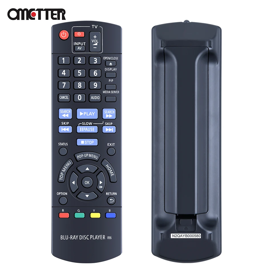 N2QAYB000580 For Panasonic Blu-ray DVD Player Remote Control