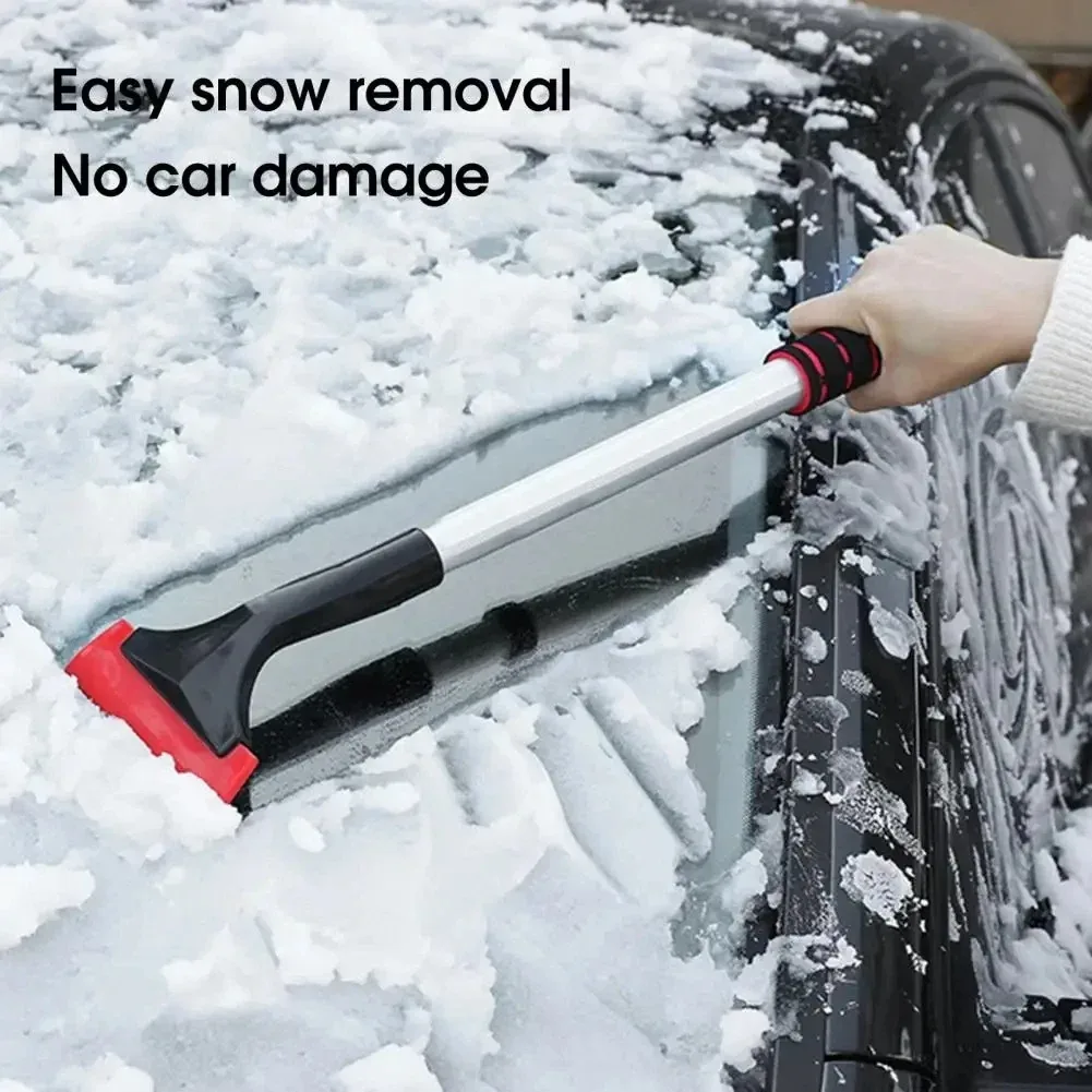 Car Snow Shovel Non-slip Ice Scraper Multifunctional Grip De-icing Tool Winter Car Window Windshield Ice Scraper Accessories