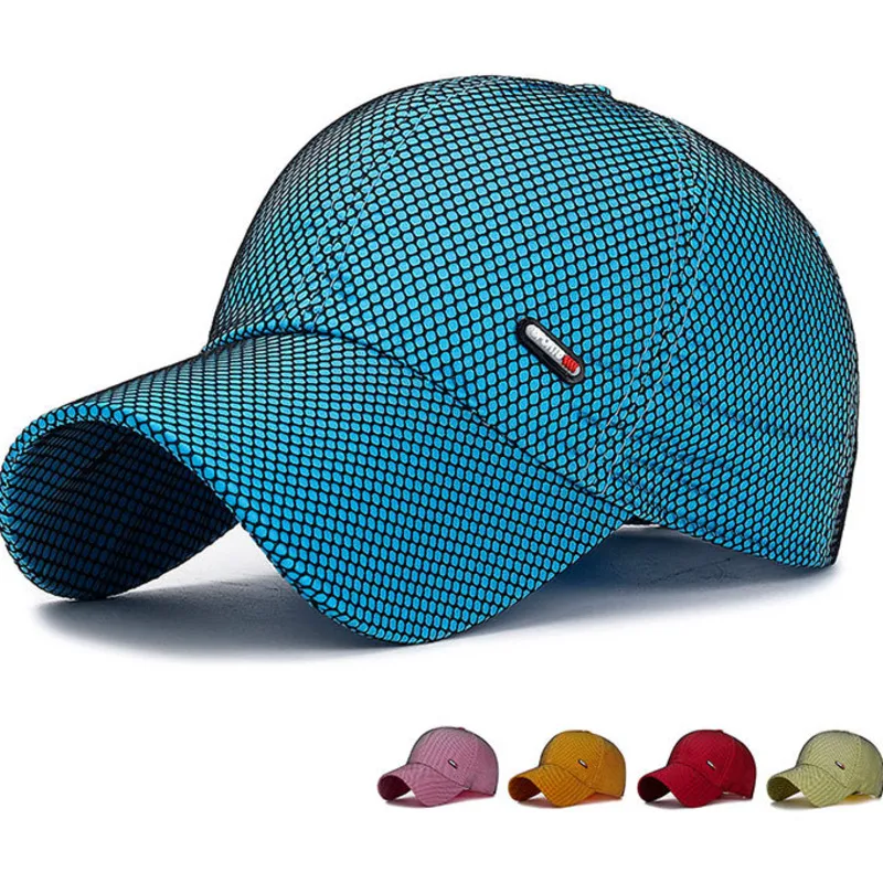 Sports Sun Hats Baseball Caps Golf Caps Men Women Summer Golf Cap Quick Drying Unisex Breathable Sport Pure Color Snapback Hat Bone Baseball Hat
