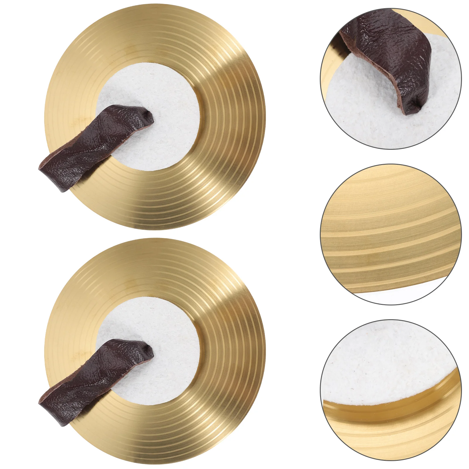 

Small Alloy Hand Cymbals The Band Army cymbals Performance 8-inch cymbals Band Percussion Musical Instrument