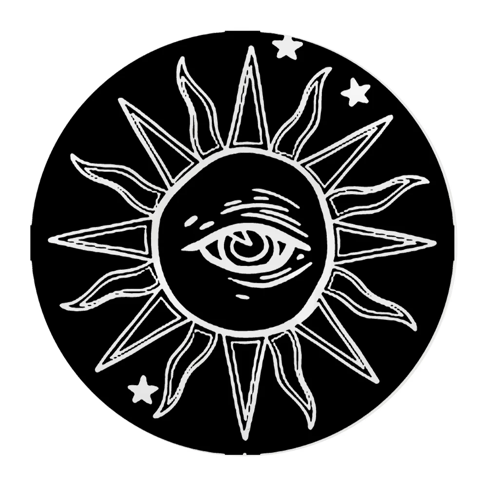 Star Eye Decorative Art Plates High-End Evil Eye Painting Wall Plate Ceramic Display Art Plate Home Restaurant Decoration 2