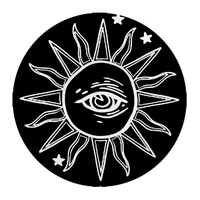 Star Eye Decorative Art Plates High-End Evil Eye Painting Wall Plate Ceramic Display Art Plate Home Restaurant Decoration 2