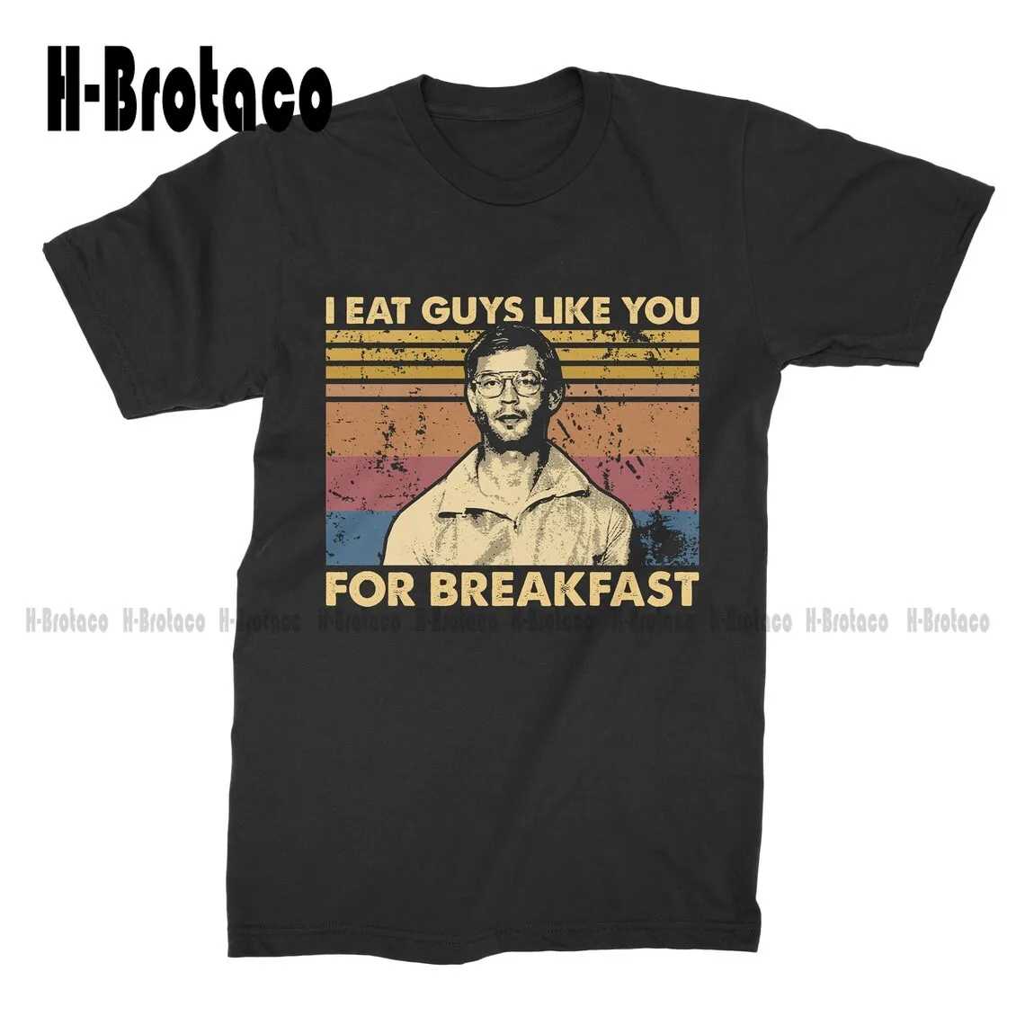 

Винтажная Ретро футболка унисекс I Eat Guys Like You For завтрак, футболка на заказ Aldult Teen унисекс, футболки с цифровой печатью