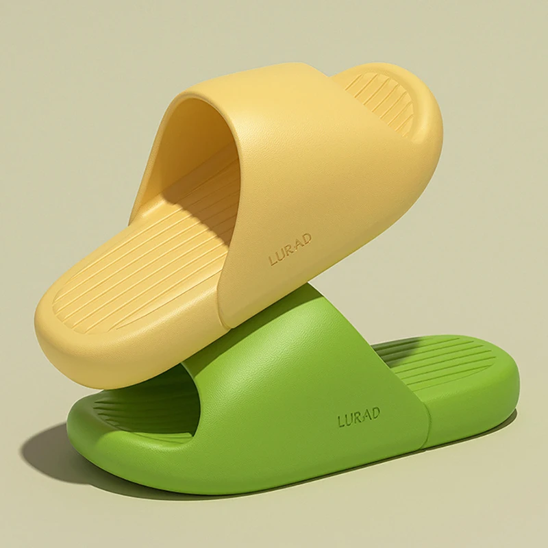 

Summer Non-slip Flip Flops Platform Bathroom Home Slippers Men Fashion Soft Sole EVA Indoor Slides Woman Sandals Free Shipping