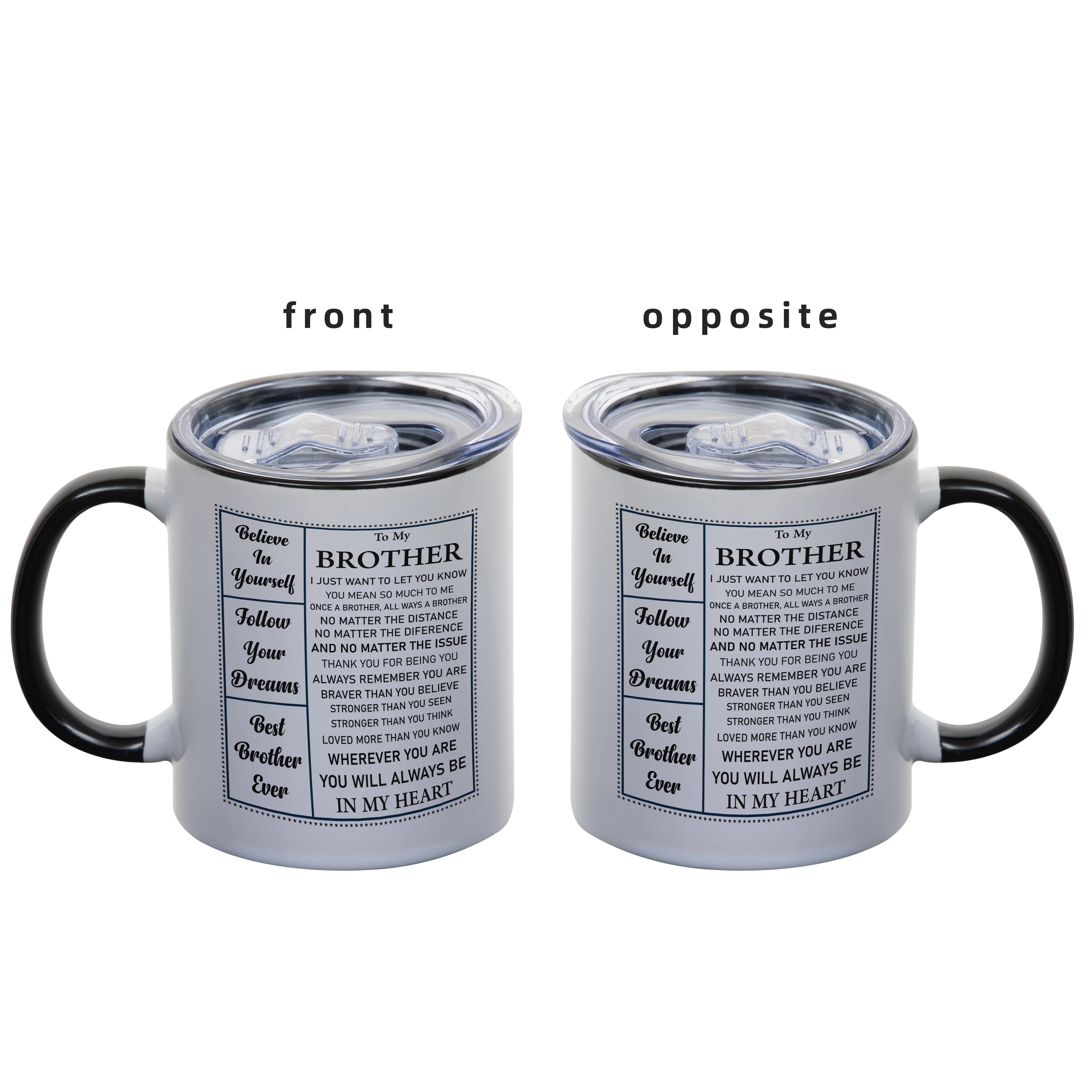 

1pc 11.1oz330ML ins wind inspirational quotes water cup summer and winter drinkware home kitchen supplies ceramic cup mug coffee