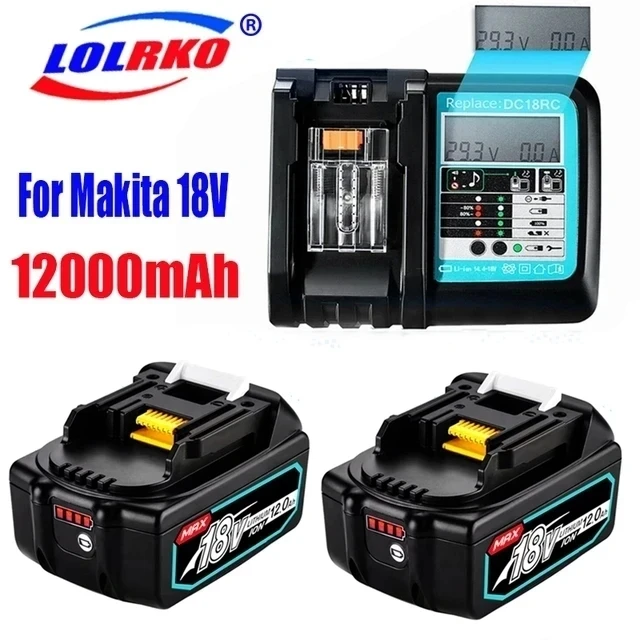 18v 4.0ah Li-ion Batterie De Remplacement Pour Makita 18v Bl1860 Bl1850  Bl1840 Bl1830 Bl1820 Bl1815 Lxt400 Avec Indicateur Led - Rechargeable  Batteries - AliExpress