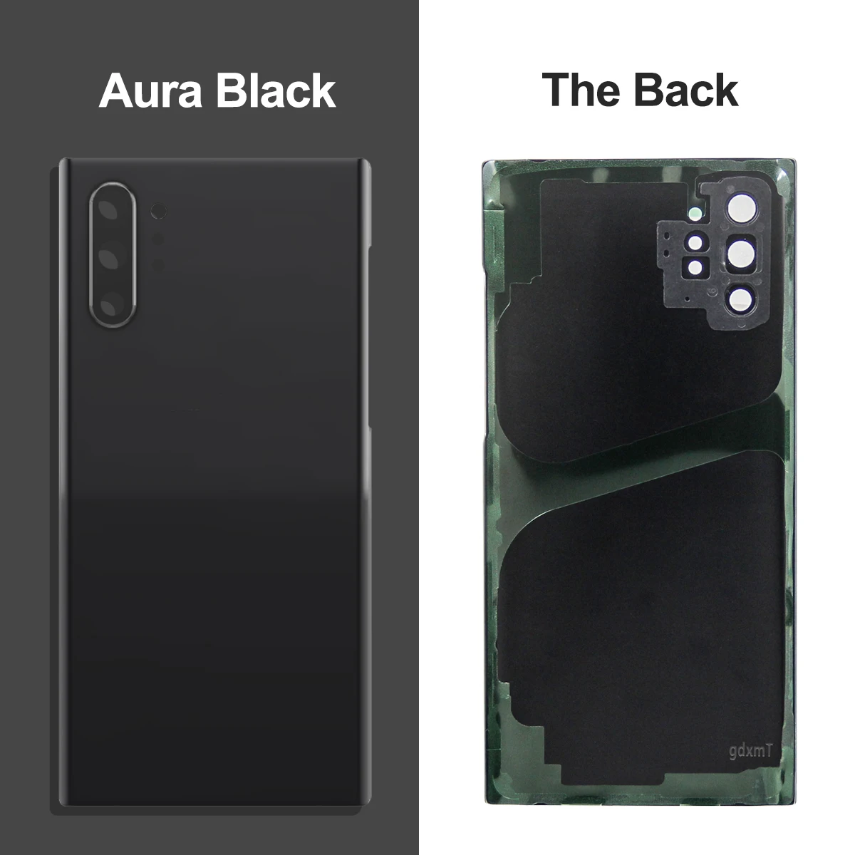 Neue Glas-Rückabdeckung für Samsung Note 10 Plus Akku-Gehäuse Rückseite mit Objektiv – Detail 11