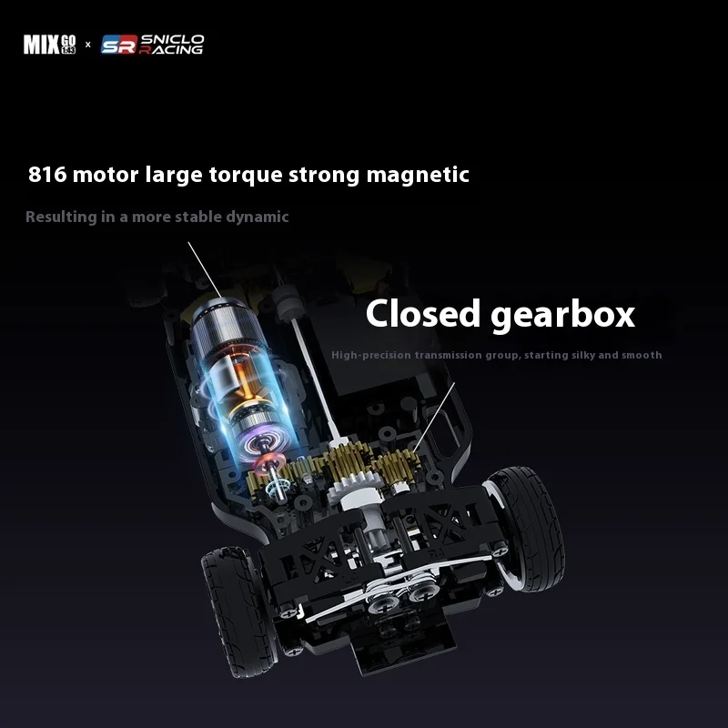 SNICLO 1/43 MG044 FPV 4WD First Person View RC Car With gyroscope and differential Drift car with Camera Racing Toy for Kids thumbnail 5