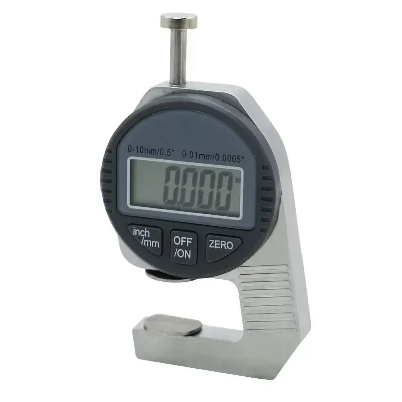Portable Large LCD Electronic Thickness Gauge Mini 0.01 mm Digital Thickness Gauge Meter 0-12.7 mm