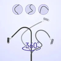 LED Lash Curing Lamp Flexible Gooseneck Foot Pedal Switch Height Adjustment Eyelash Extension Glue Curing Light for Nail Salon 2