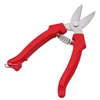 Straight Head Stainless Steel Sawtooth Type Sharp Blade Bypass Pruning Shears PP Handle Garden Shear Pruner Scissors for Bonsai 1