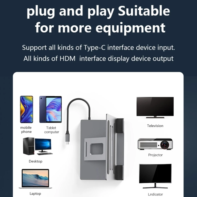 para notebook, Dock Station, Suporte com 2x