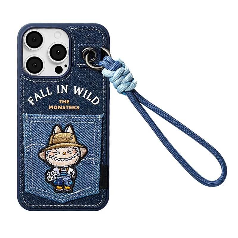 LABUBU THE MONSTERS FALLIN WILD ストラップケース iPhone 14