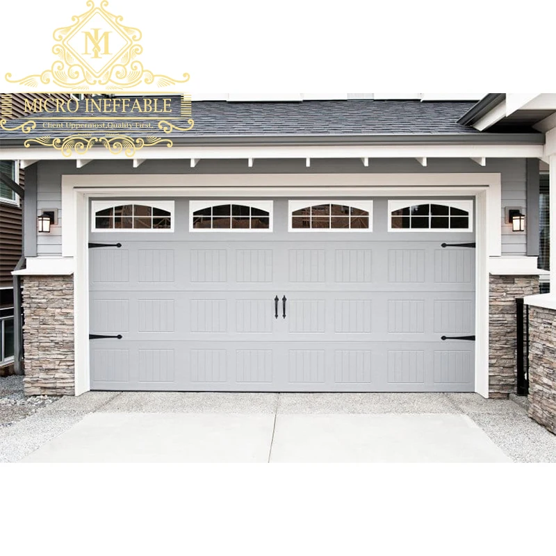 

Trade Price Residential Overhead Garage Door Custom Insulated Sectional Easy Lift Garage Door