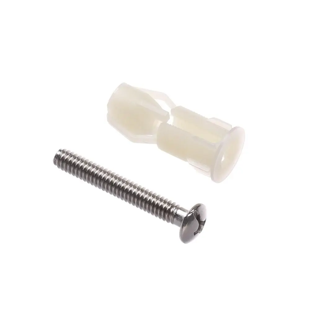 Toilet Seat Hinges Universal Bolts Fixing Screws Replacement Bathroom Nut Installation Repair Tools Household Hardware