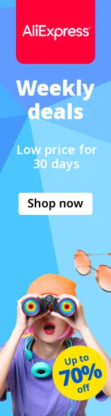 מבצעי השבוע בעליאקספרס