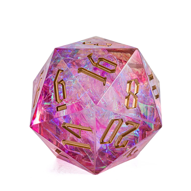 

Кости для ролевых игр CRITALLIC D20, 1 шт., 33 мм, для ролевых игр