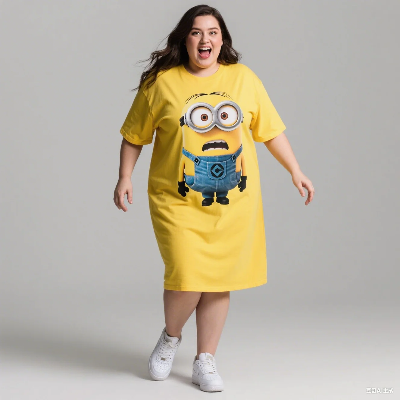 فستان نسائي مقاس كبير 2025 للصيف رائع ومنعش بأكمام...