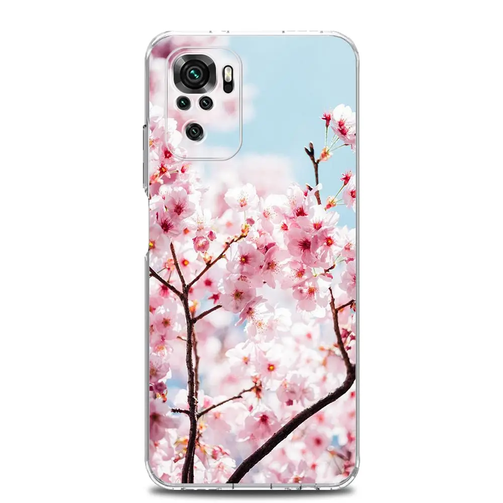 Cherry Blossom Tree Clear Phone Case Cover