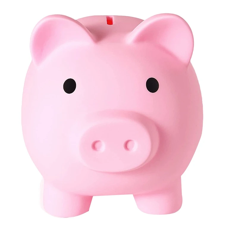 GADIEDIE Large Piggy Banks, Cute Plastic Pig Money Box, Piggy Bank for  Girls and Boys, Unbreakable Plastic Coin Bank Fun Gifts for Birthday,  Festival