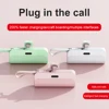 10W Mini 5000mAh Power Bank Built in Cable External Battery Pack Thin and Light Portable Charging For Type-C iPhone Cell Phone 3