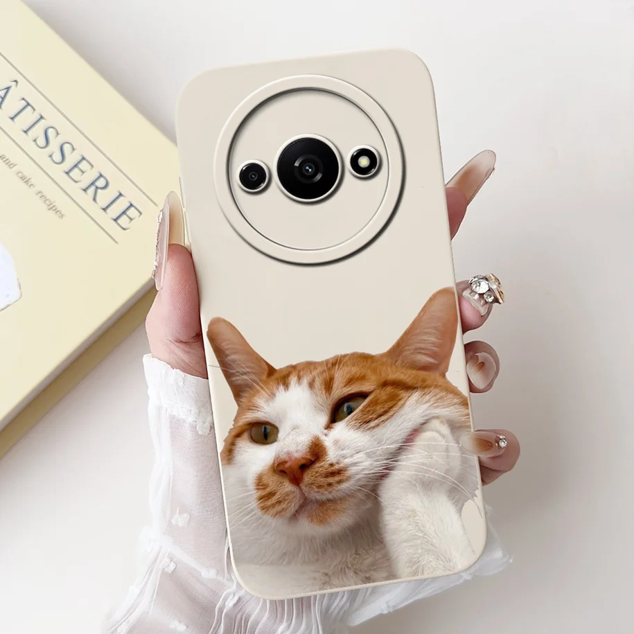 2024 New Fashion Flower Square Silicone Camera Lens Protective Cover